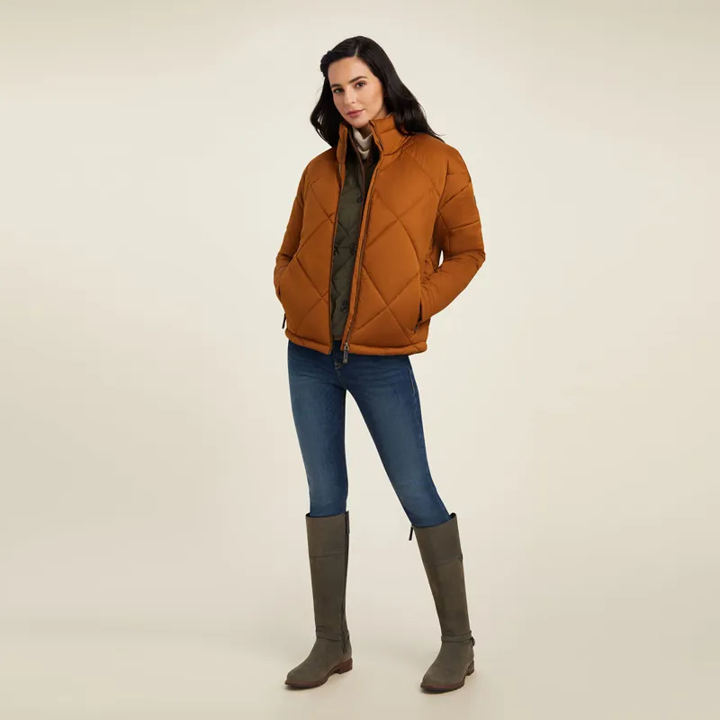 Ariat Country Adena Ladies Insulated Jacket - Chestnut-2