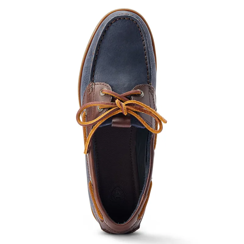 Ariat Antigua Ladies Shoes - Navy/Chocolate-2