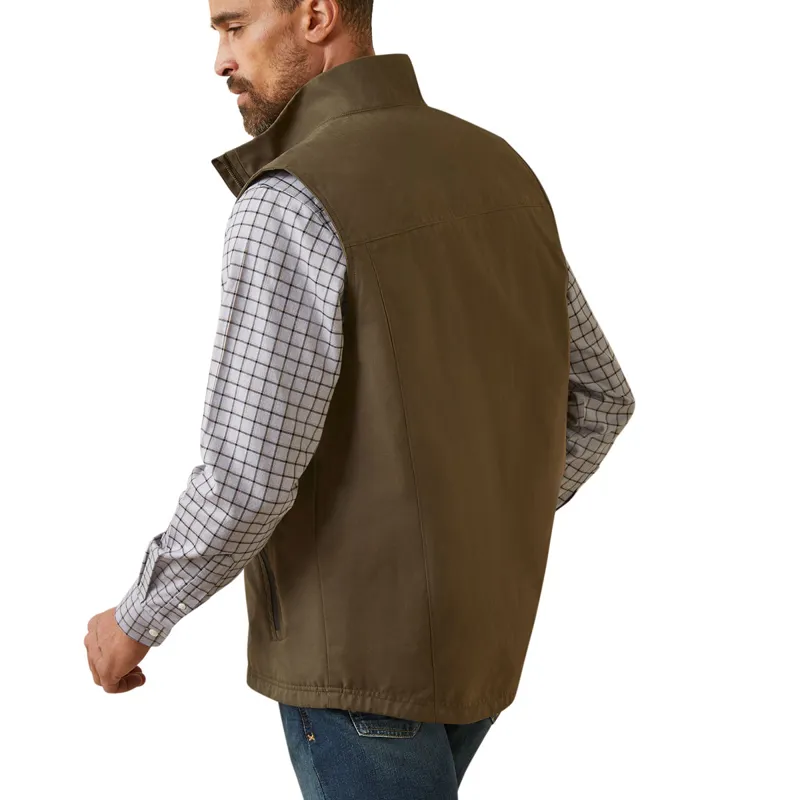 Ariat Country Argentium Mens Insulated Gilet - Earth-1