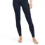 Ariat Ascent Half Grip Ladies Riding Tights - Navy