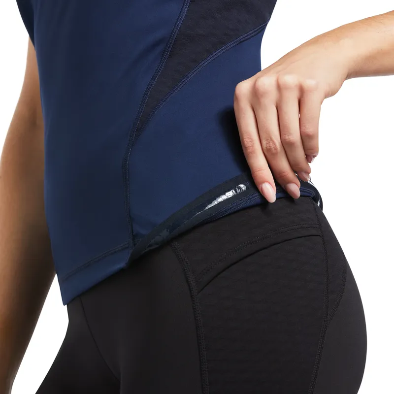 Ariat Ascent Crew Ladies Base Layer - Navy-3