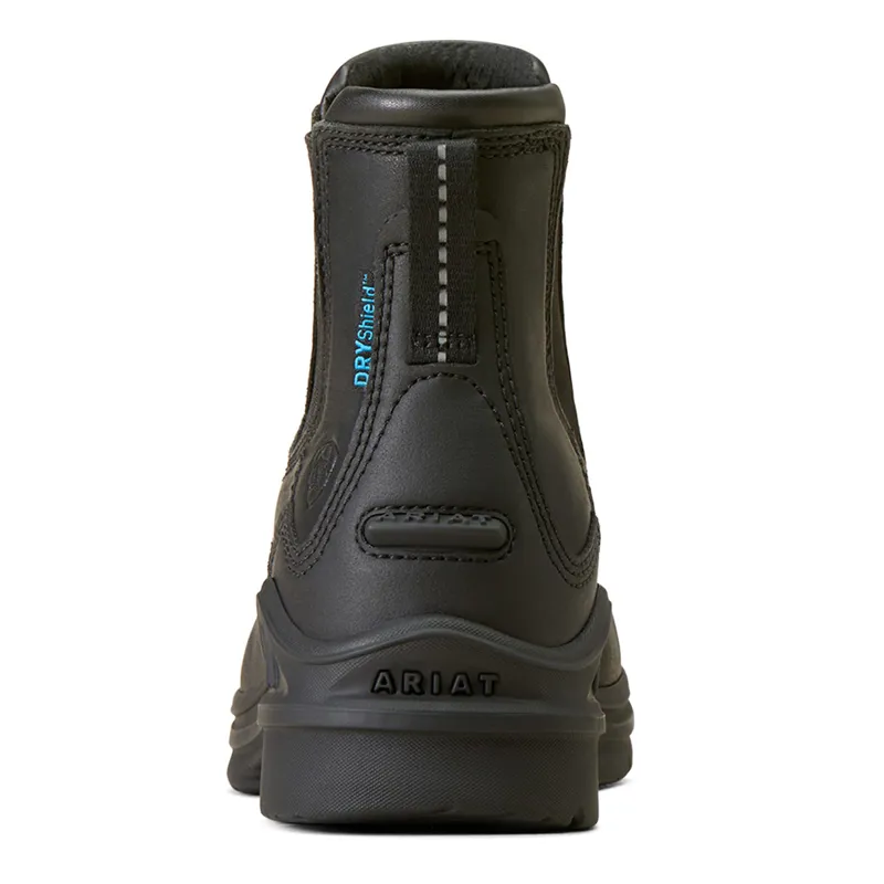 Ariat Barnyard Twin Gore II Waterproof Ladies Boots - Black-1