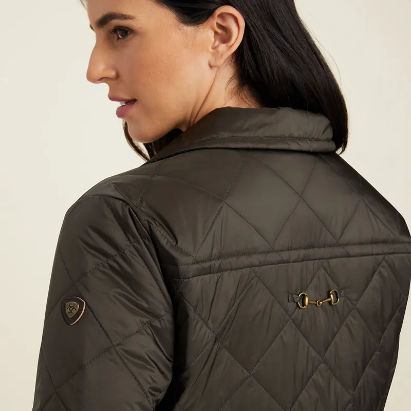 Ariat Country Belmont Ladies Shirt Jacket - Earth-4