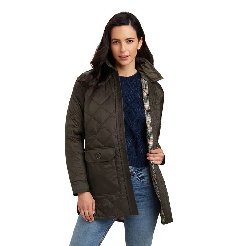 Ariat Country Belmont Ladies Shirt Jacket - Earth