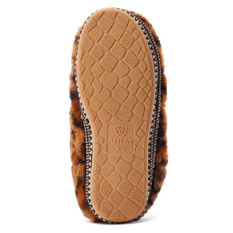 Ariat Bootie Womens Short Slippers - Leopard Print-3
