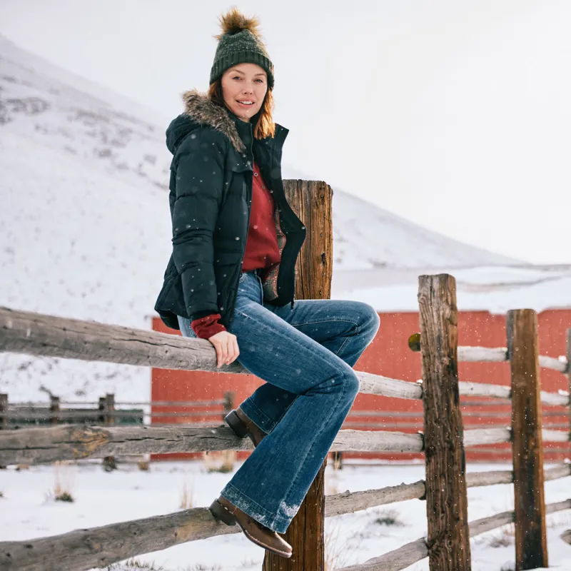 Ariat Country Clairborne Ladies Down Jacket - Black-5