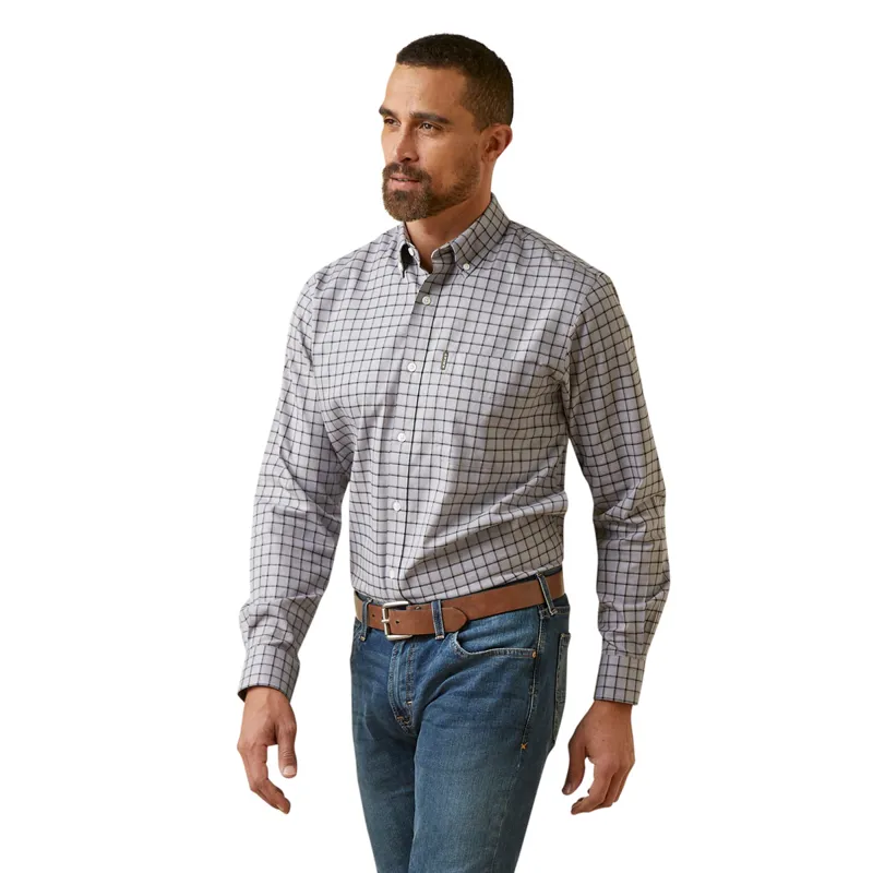 Slim fit best sale country check shirt
