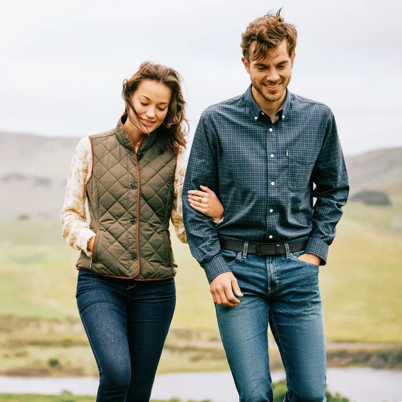 Ariat Country Woodside 2.0 Ladies Quilted Gilet - Earth-7