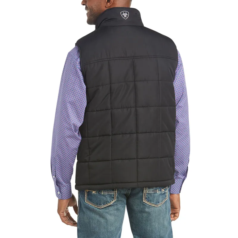 Ariat Crius Mens Insulated Vest Gilet - Black-1