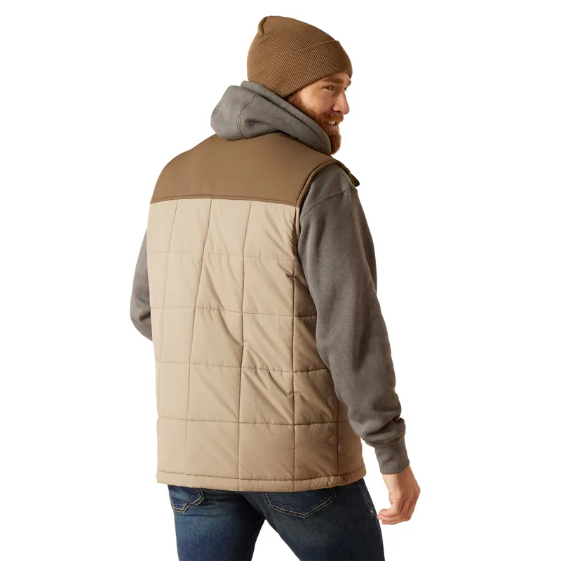 Ariat Crius Mens Insulated Vest Gilet - Brindle/Major Brown-1