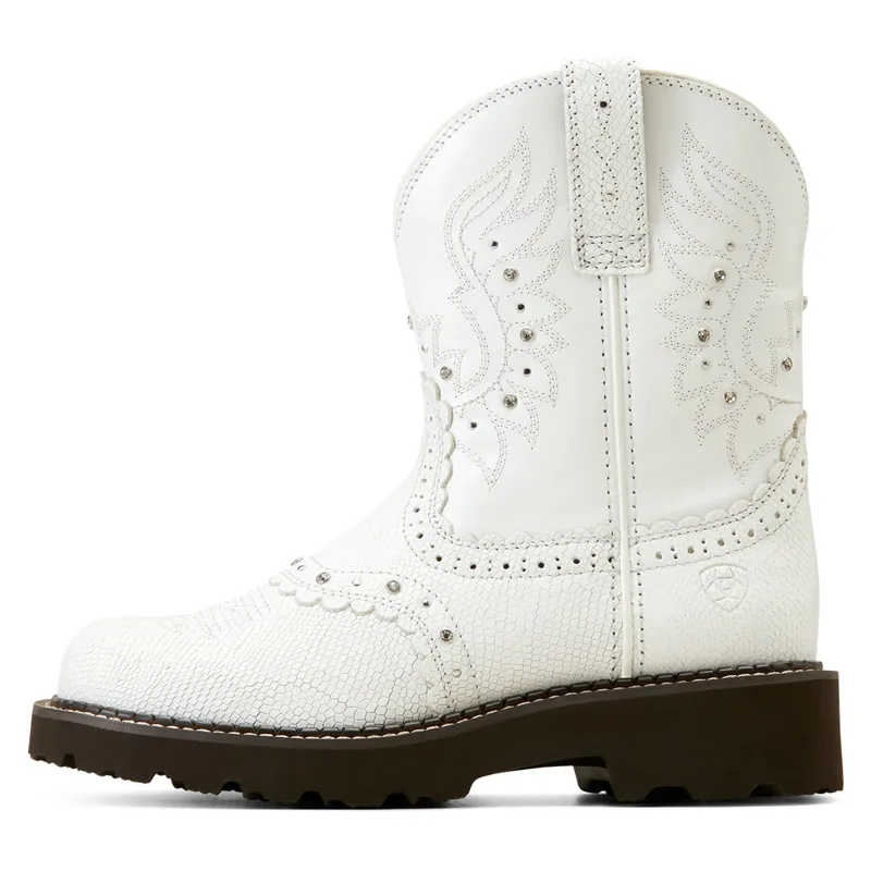 Ariat boots white discount