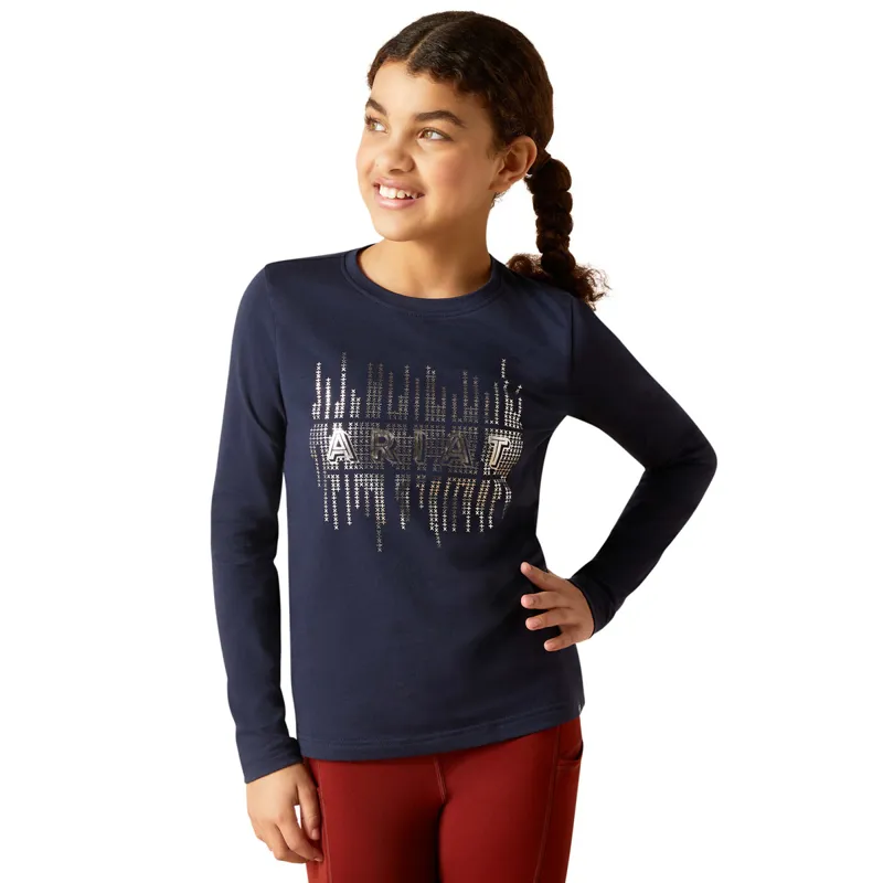 Long sleeve extended tee sale