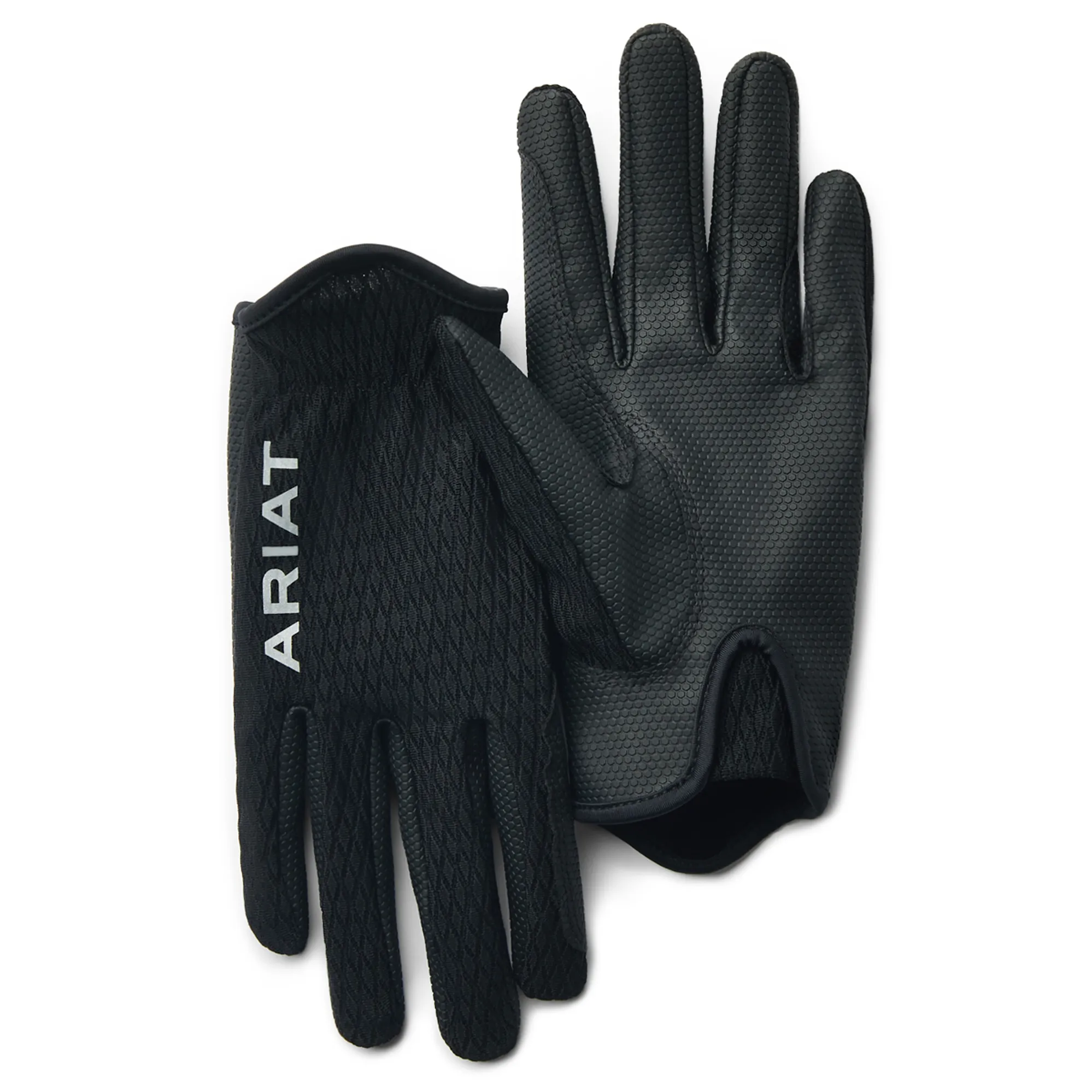 Ariat Cool Grip Adults Riding Gloves Black - Main Image
