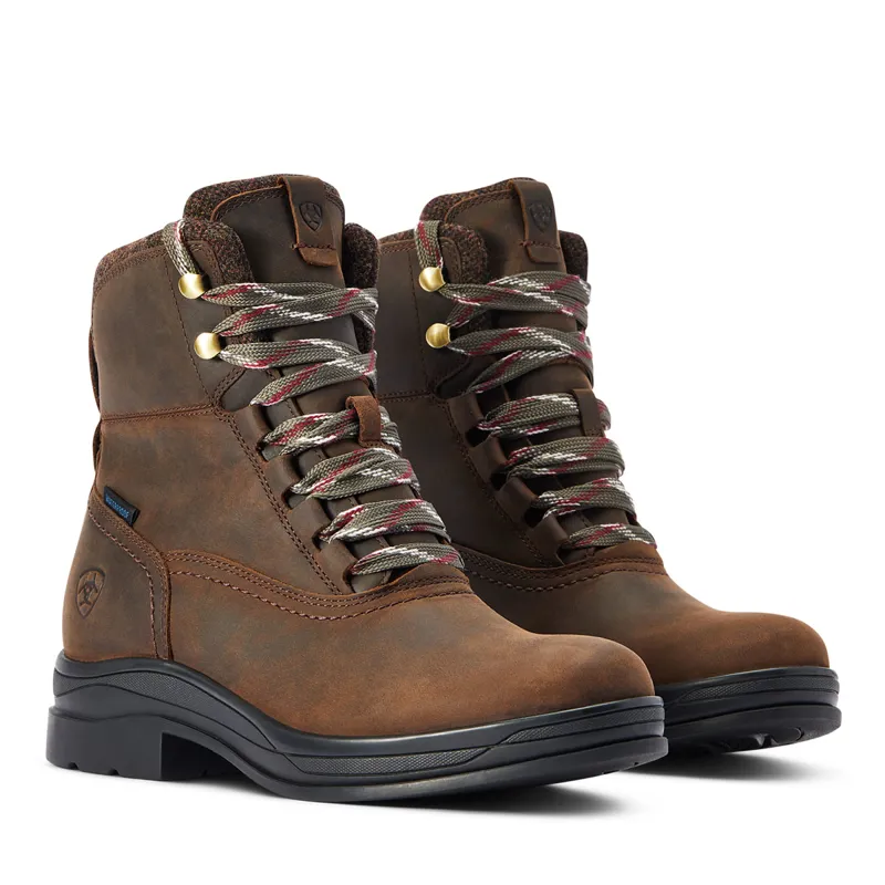 Ariat Harper H2O Ladies Short Country Boots - Chocolate -6