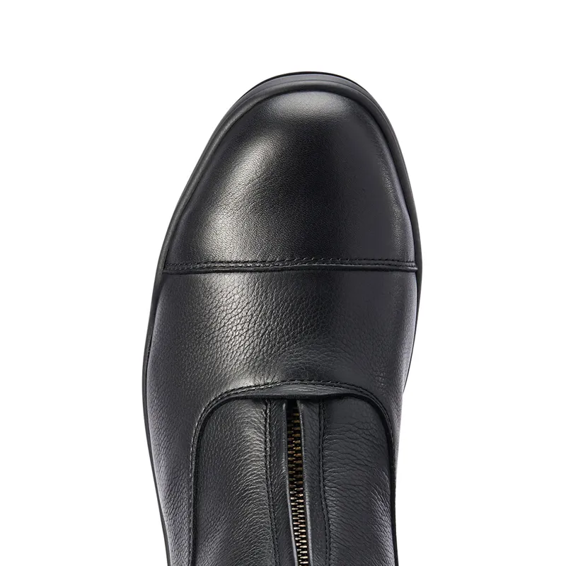 Ariat Heritage IV Zip Steel Toe Mens Paddock Boots Black