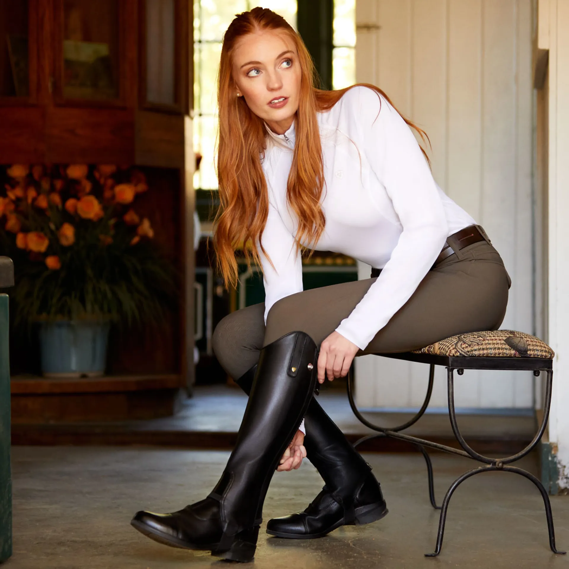 Ariat Heritage Contour Unisex Half Chaps - Black