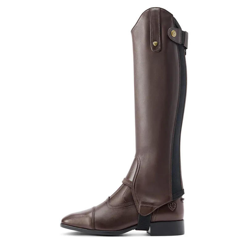 Ariat Heritage Contour Unisex Half Chaps - Light Brown-2