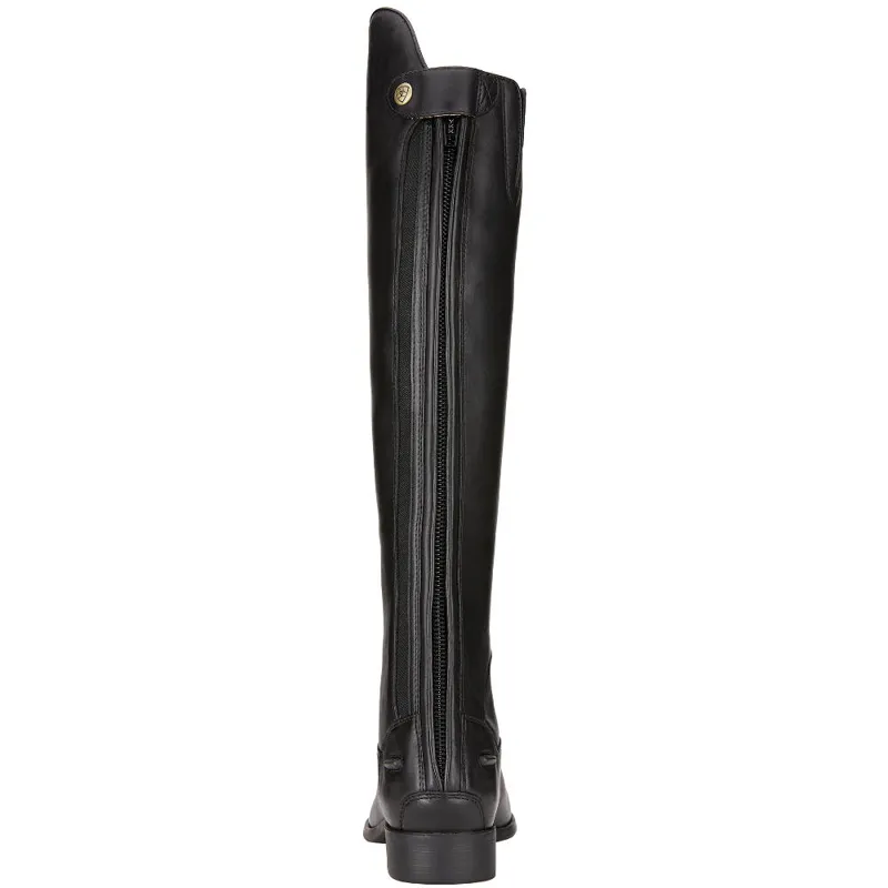 Ariat Heritage Contour Dress Ladies Zip Boots Black