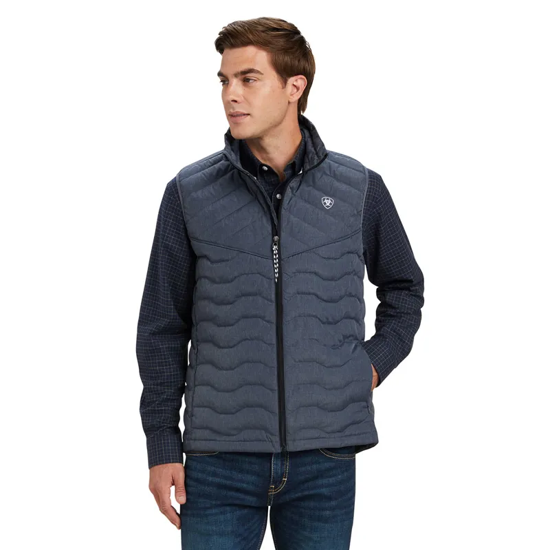 Ariat Ideal Down Mens Gilet - Charcoal Heather