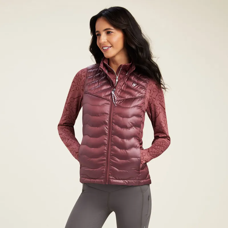 Ladies down gilet shop