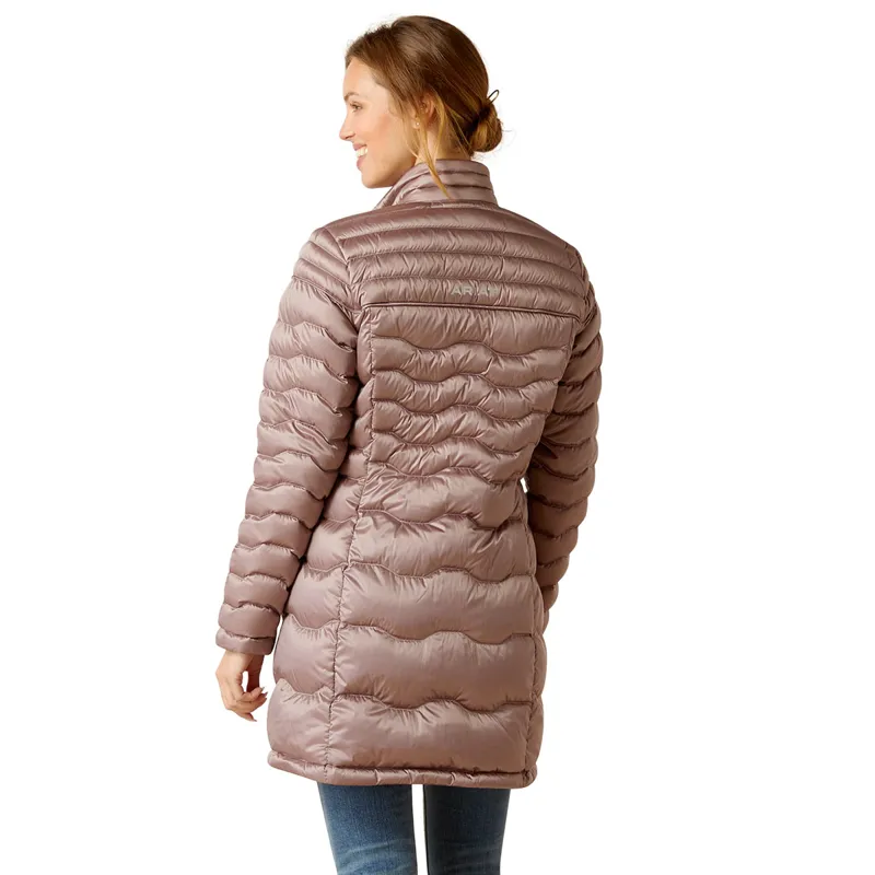Ariat Ideal Down Ladies Long Jacket - Quail-1