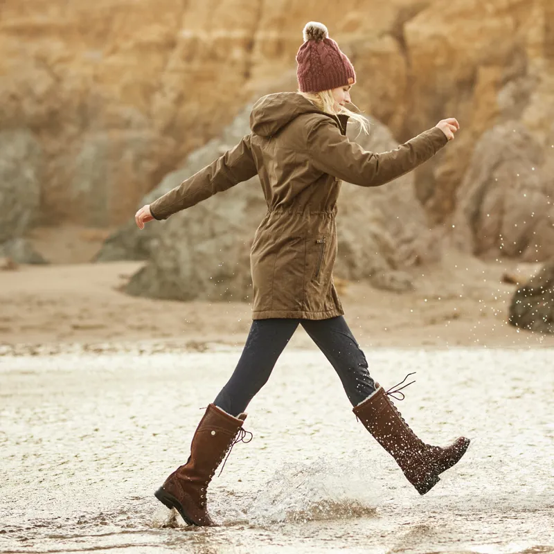 Ariat Argentium Ladies Parka Jacket - Earth-6