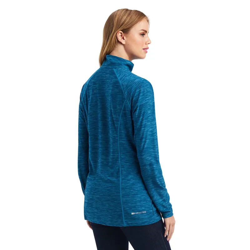 Ariat Laguna 1/4 Zip Ladies Top - Hydra-1
