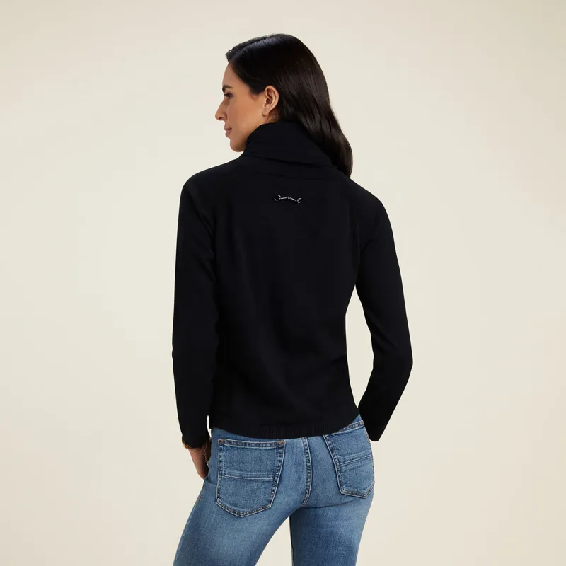Ariat Country Lexi Ladies Sweater - Black-1