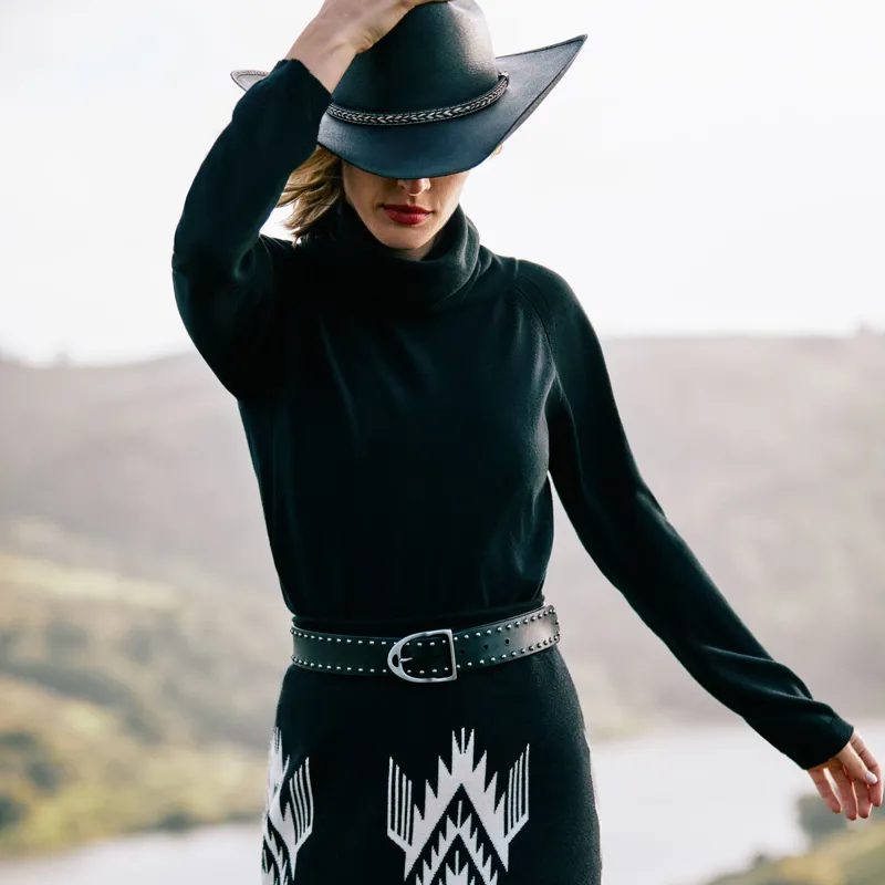 Ariat Country Lexi Ladies Sweater - Black-5