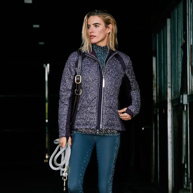 Ariat Lumina Ladies Jacket - Mulberry - X-Small-8