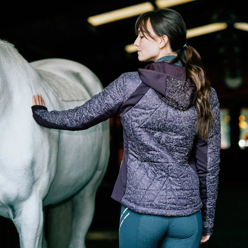 Ariat Lumina Ladies Jacket - Mulberry - X-Small-9