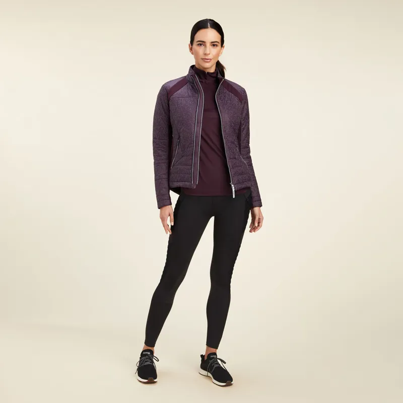 Ariat Lumina Ladies Jacket - Mulberry - X-Small-2