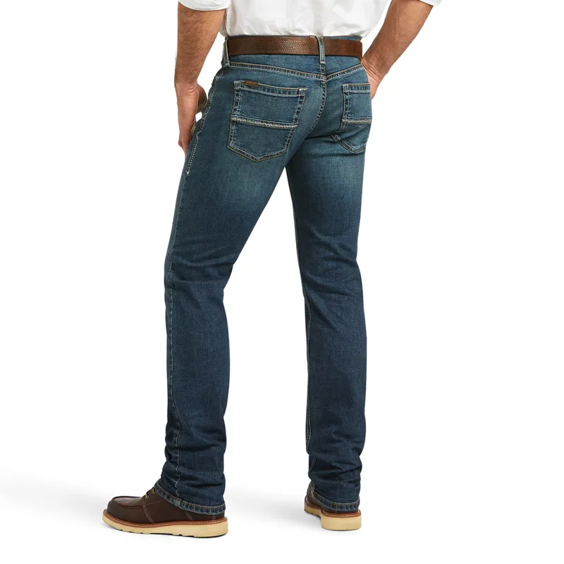 Ariat M8 Modern TekStretch Sebastian Mens Slim Leg Jeans - Grafton-1