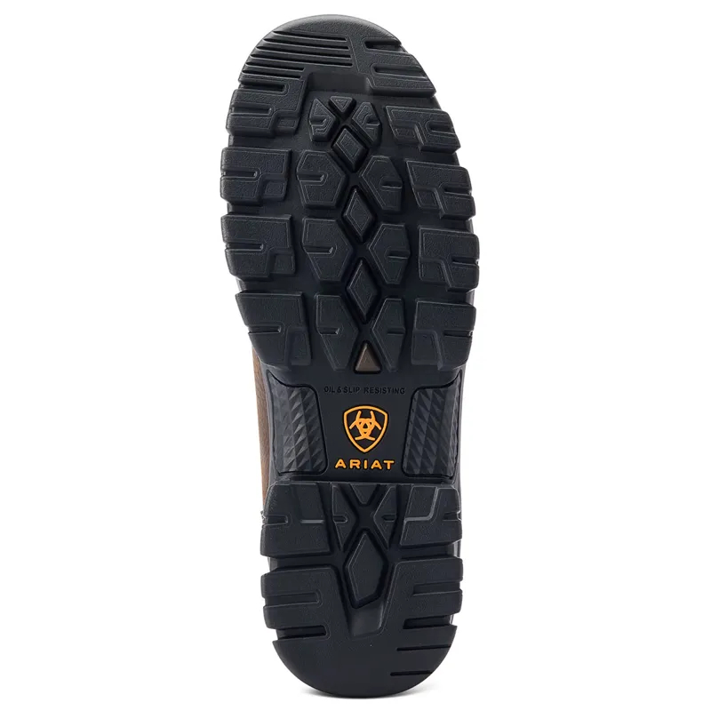 Ariat Treadfast Chelsea Waterproof Steel Toe Mens Work Boots - Brown-5