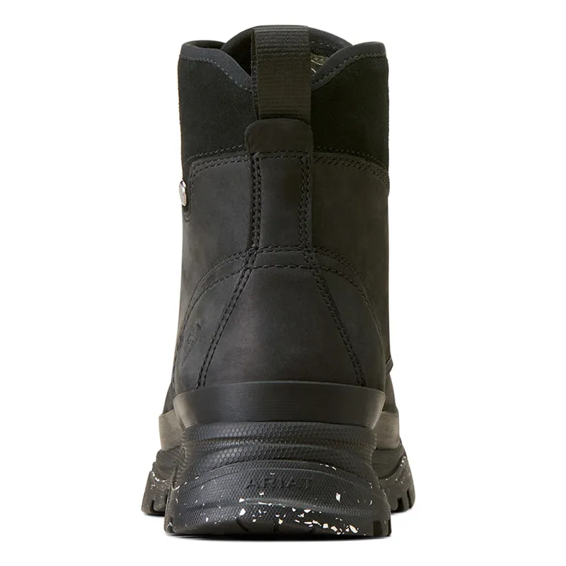 Ariat Moresby H2O Ladies Short Country Boots - Oily Distressed Black-1