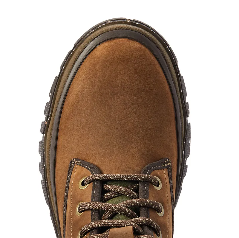 Ariat Moresby Womens Waterproof Short Boots - Oily Distressed Brown-4