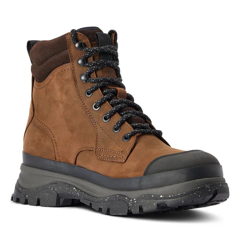 Ariat Moresby H2O Mens Short Boots - Oily Distressed Brown/Olive-2