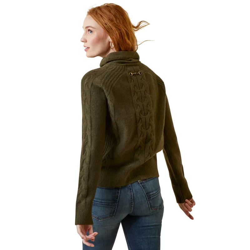 Ariat Country Novato Ladies Sweater - Earth-1