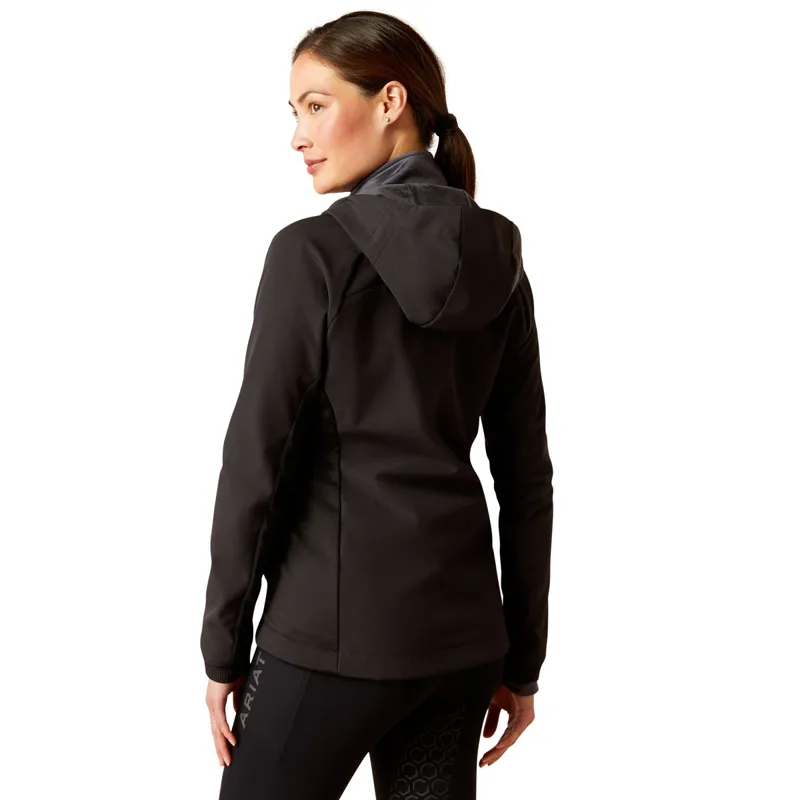 Ariat Parodist Ladies Softshell Jacket - Black-1