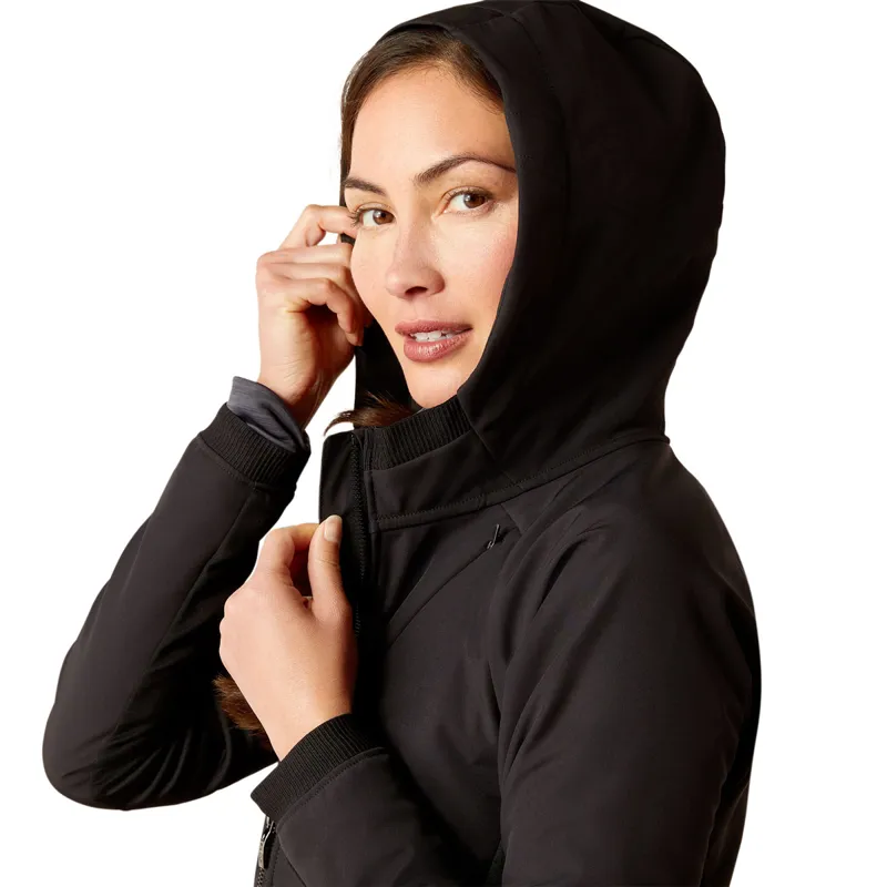 Ariat Parodist Ladies Softshell Jacket - Black-2