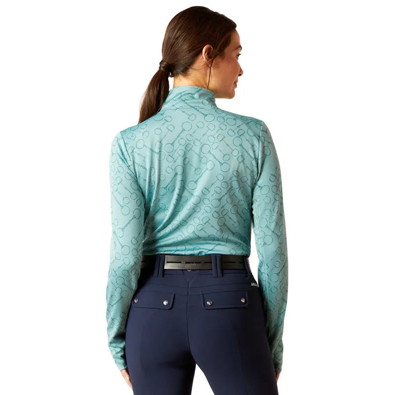 Ariat Prophecy 1/4 Zip Ladies Base Layer - Arctic-1