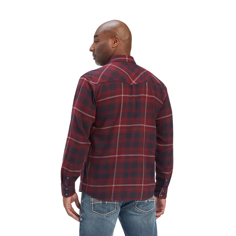 Ariat Heath Mens Retro Long Sleeve Shirt - Phantom-1