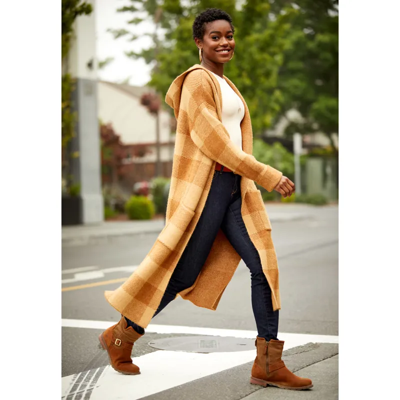 Ladies camel cardigan deals