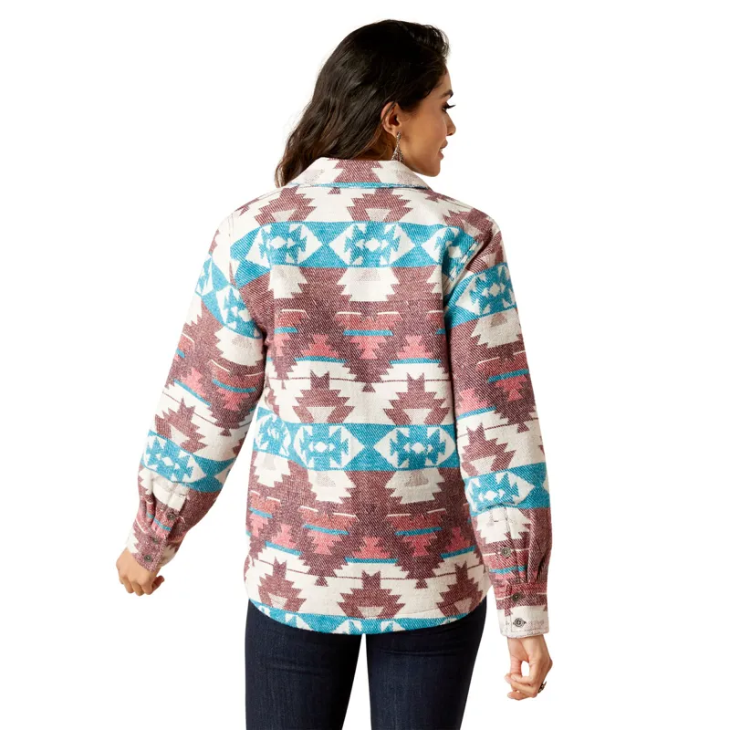 Ariat R.E.A.L. Shacket Ladies Shirt Jacket - Baja Jacquard-1