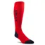 AriatTEK Performance Riding Socks - Red/Navy