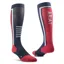 AriatTEK Slimline Performance Ladies Socks - Navy/Red
