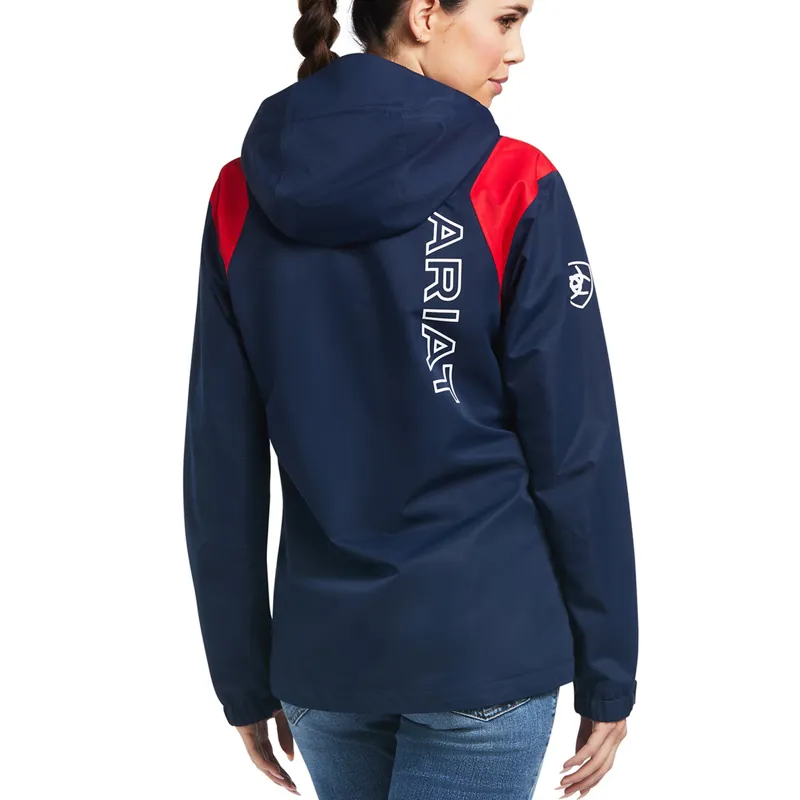 Ariat Spectator Ladies Waterproof Jacket - Navy-1