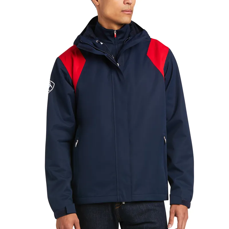 Ariat Spectator Mens Team Waterproof Jacket - Navy - X-Small