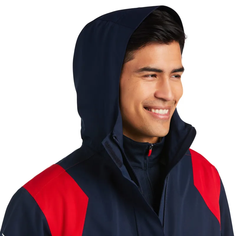 Ariat Spectator Mens Team Waterproof Jacket - Navy - X-Small-3