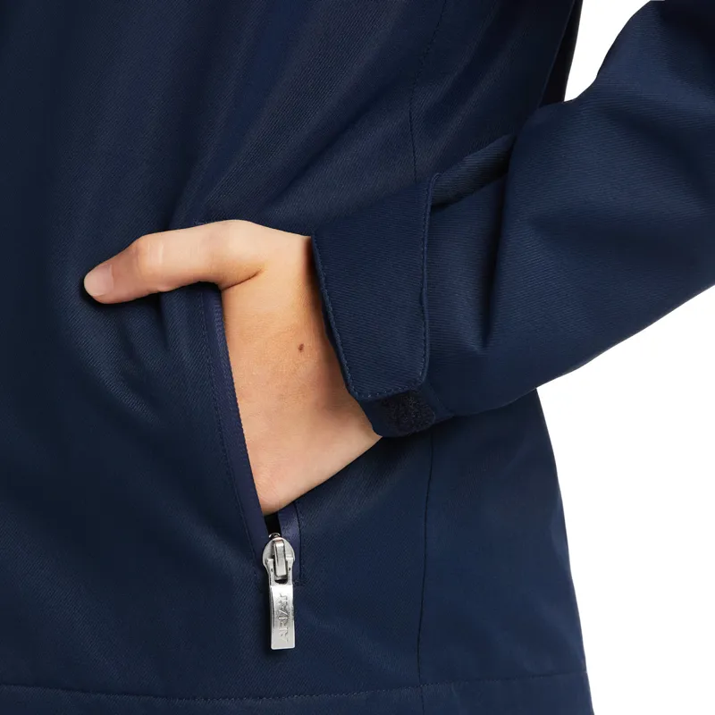 Ariat Spectator Team Junior Waterproof Jacket - Navy-3